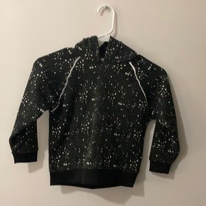 Little boys slip on hoodie like new 4t